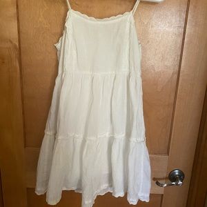 Urban Outfitters white babydoll style dress